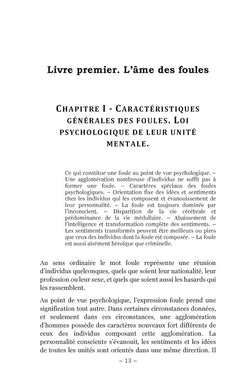 Psychologie des foules