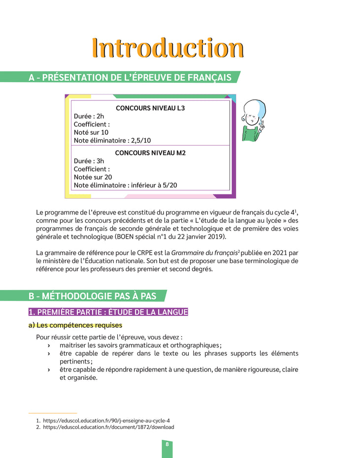 Réussir mon CRPE Français épreuve d'admissibilité écrit 2026