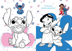 Disney Stitch - Coloriage avec stickers - offerts
