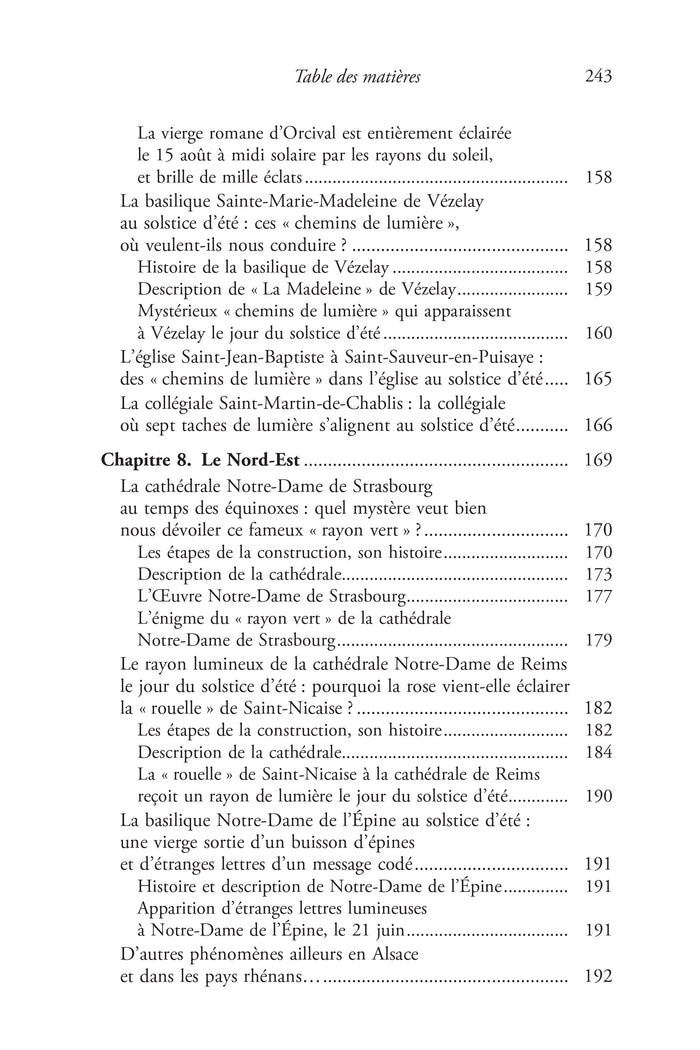 Ces cathédrales aux mystérieux rayons de lumière