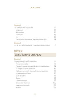 Cacao sacré - Le chemin qui mène au coeur