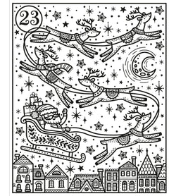 En attendant Noël - La peinture magique