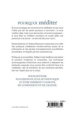 Pourquoi méditer - Les clés de la clarté et de la compassion