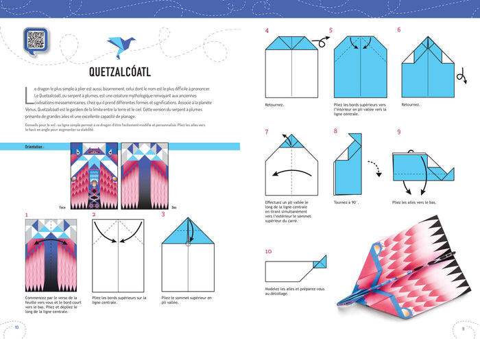 Dragons volants - Fantastiques avios en papier