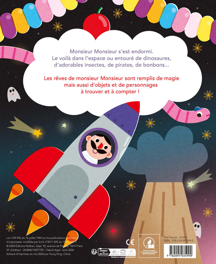 Cherche et trouve dans les rêves de monsieur Monsieur