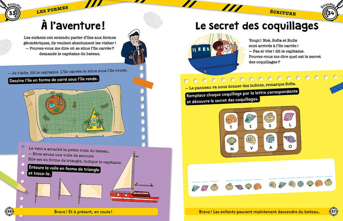 Mes petites enquêtes en vacances