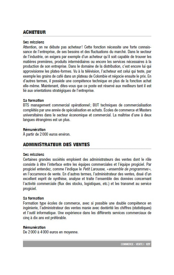 L'encyclopédie des métiers 2024 -2025: Le guide de votre avenir