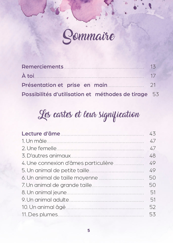 La voix secrète des animaux - Oracle médiumnique de communication animale