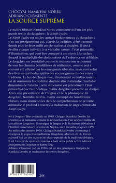 La source suprême - Le tantra fondamental du Dzogchen Semdé : Künjé Gyalpo