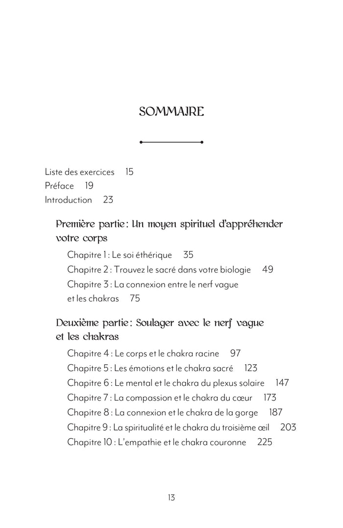 Le nerf vague et les chakras