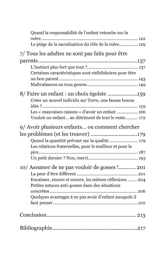 Arrêtez de faire des gosses !