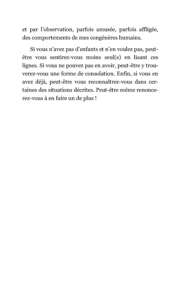 Arrêtez de faire des gosses !