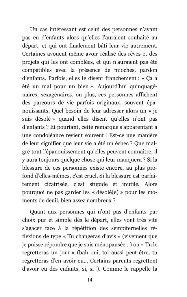 Arrêtez de faire des gosses !