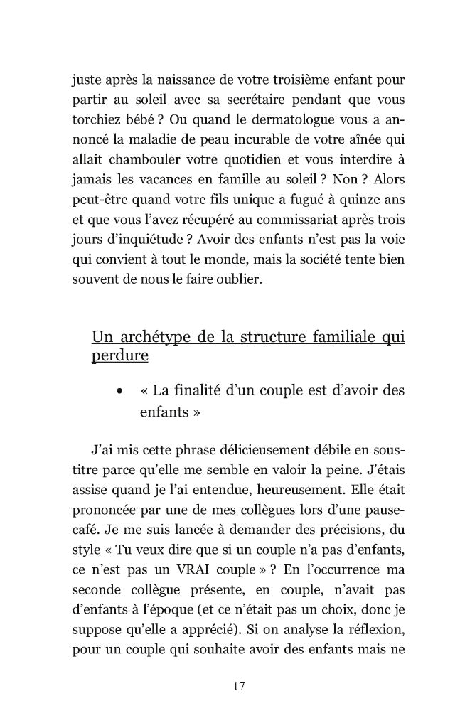 Arrêtez de faire des gosses !