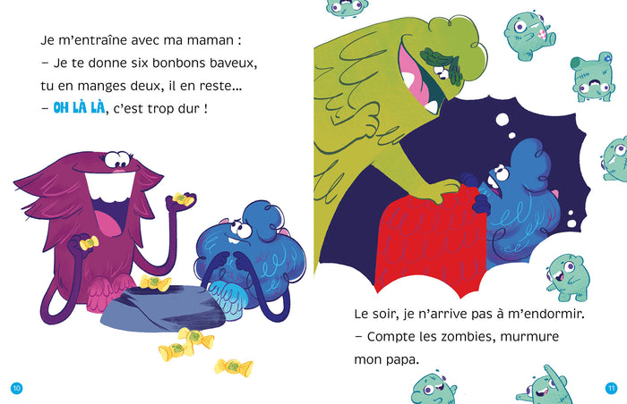 Un monstre au CP - 2+2 = Plop !