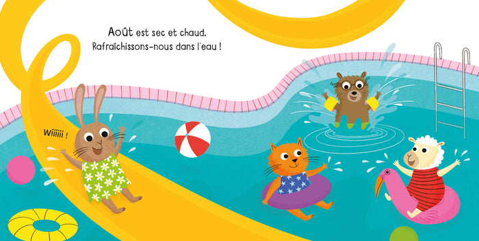 Les mois de l'année - Mon petit imagier