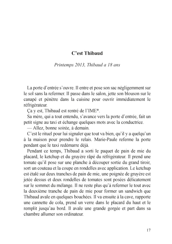 Thibaud, jeune autiste, charmeur d'un autre monde