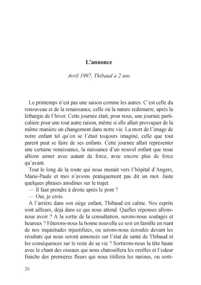 Thibaud, jeune autiste, charmeur d'un autre monde