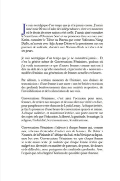 Conversations féminines