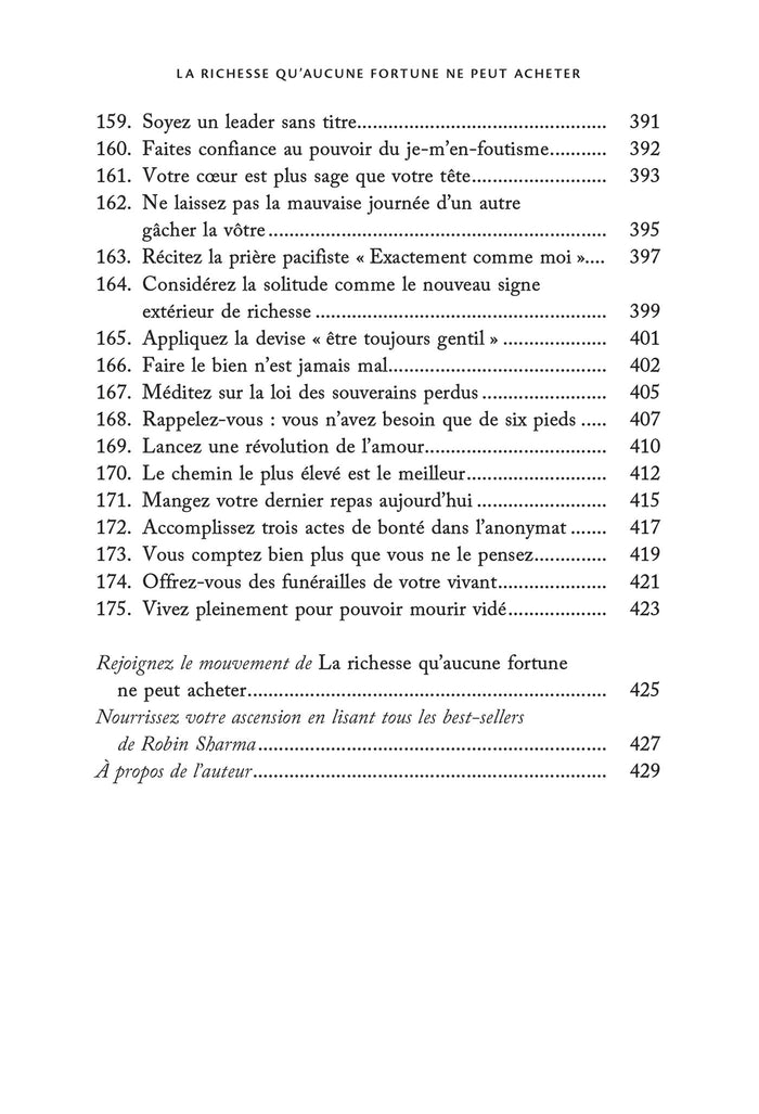 La richesse qu'aucune fortune ne peut acheter - Les 8 habitudes secrètes pour mener la vie la plus riche qui soit