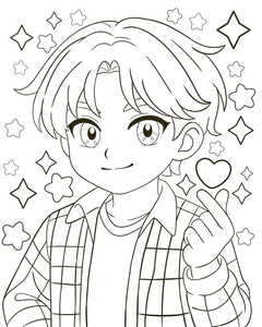 K-Pop Fandom - Coloriages Spécial Kawaii