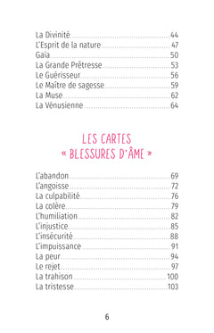 Les cartes de guérison énergétique