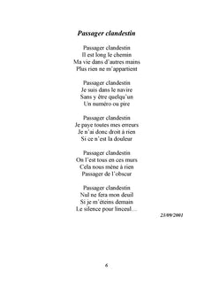 Morceaux de vie