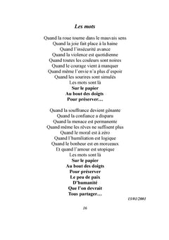 Morceaux de vie