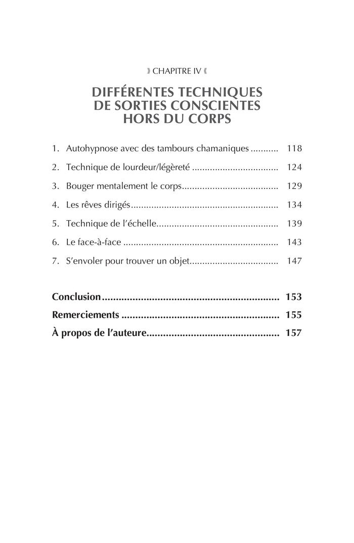 Sorties conscientes hors du corps