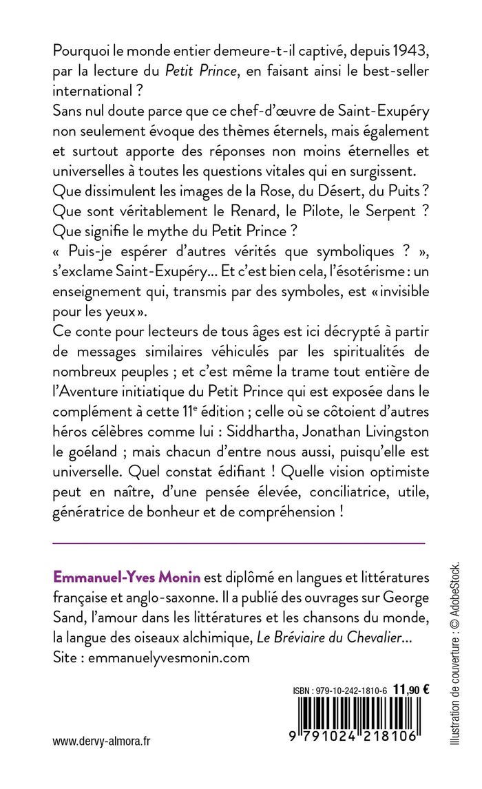 L'Ésotérisme du Petit Prince de Saint-Exupéry