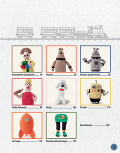 Wallace & Gromit - Amigurumis au crochet