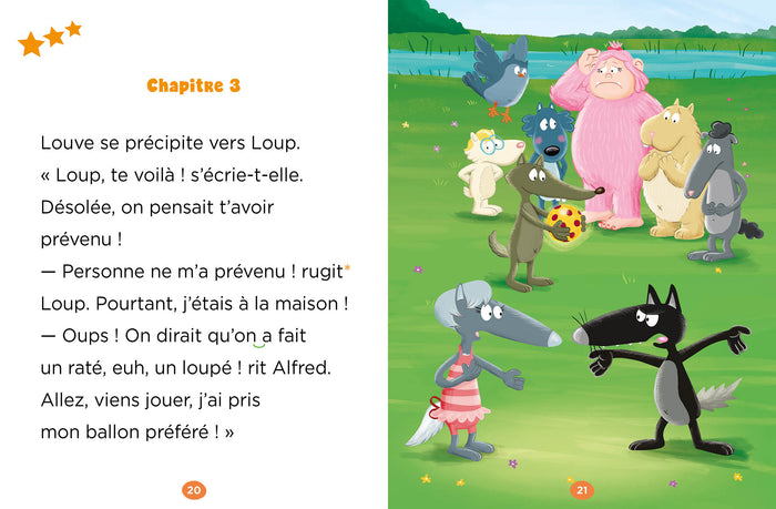 Mes lectures du CE1 avec loup - Dispute entre amis