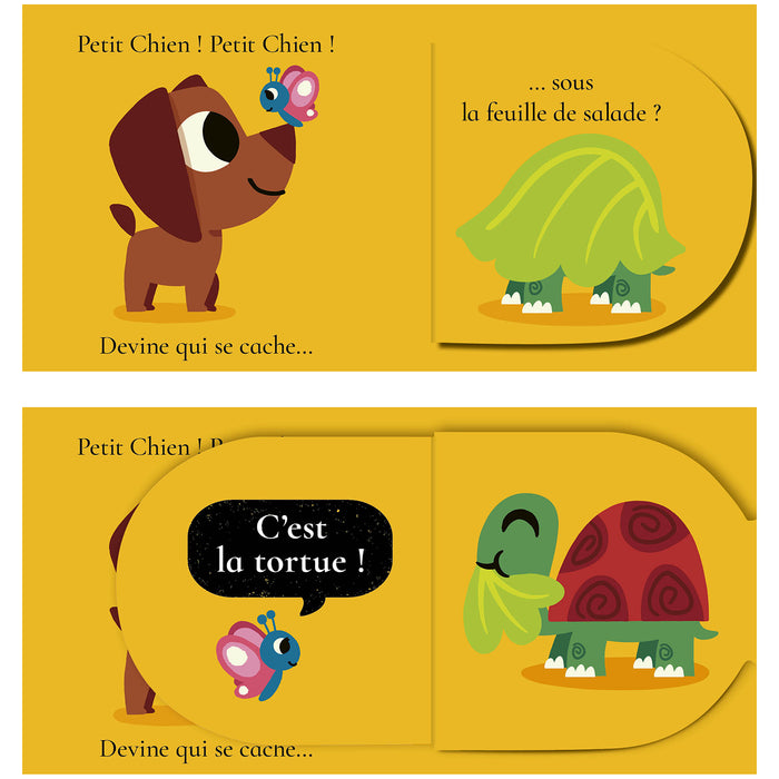 Petit chien petit chien, devine qui se cache ?