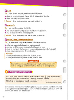 Mon année Brevet - Les 200 fiches Brevet 3e