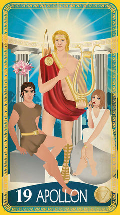 Coffret Olympie Le Tarot des Dieux grecs