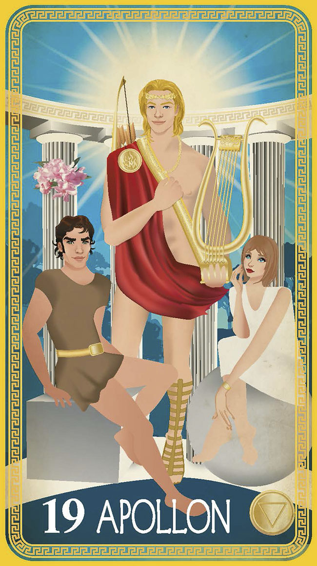Coffret Olympie Le Tarot des Dieux grecs