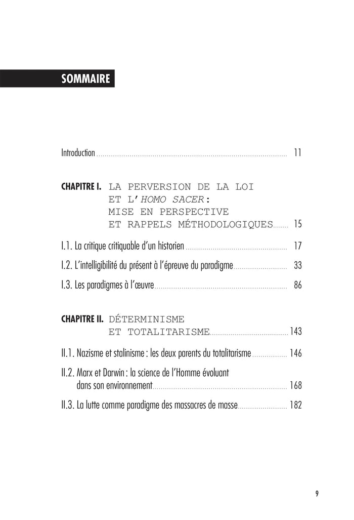 Le totalitarisme en marche - De la perversion de la loi à l'homo sacer