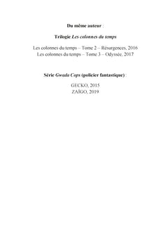 Les colonnes du temps