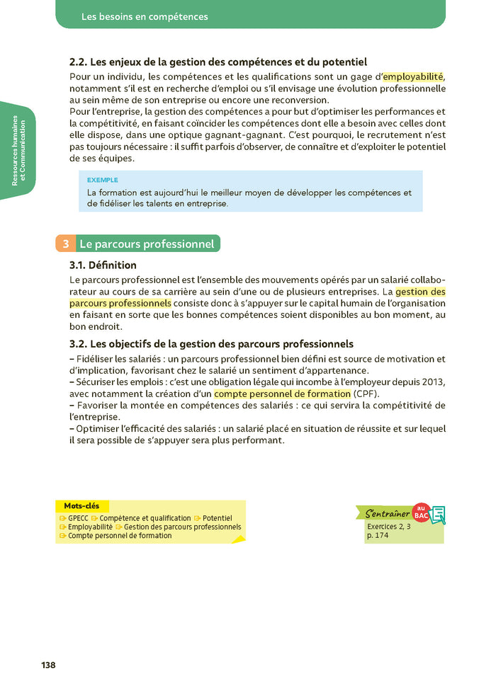 Toutes les matières Bac STMG - Spécialité Ressources humaines et communication Tle + spécialités de 1re - Réflexe - N° 2