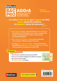 Toutes les matières Bac Pro AGOrA - Réflexe N° 89