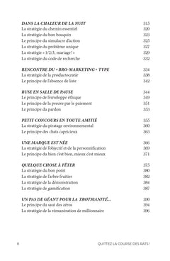 Quittez la course des rats !