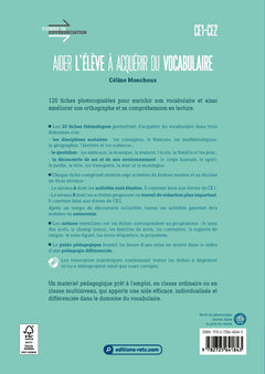 Aider l'élève à acquérir du vocabulaire CE1-CE2