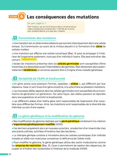 SVT 1re (Sciences de la vie et de la Terre) - ABC Réussite