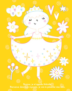 Princesses - Mes tableaux strass à colorier