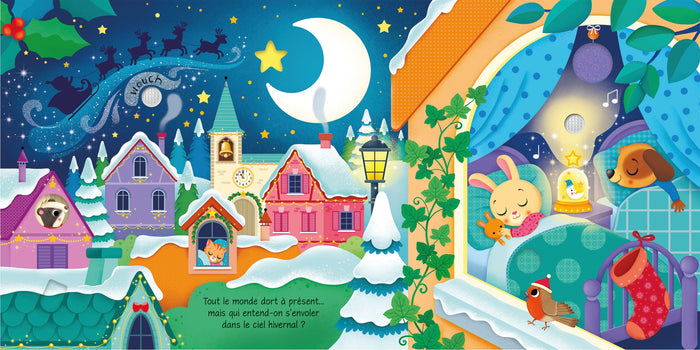Vive Noël ! - Mon livre sonore à toucher - Dès 1 an