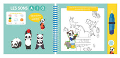 L'ECOLE DES PANDAS - MA PEINTURE MAGIQUE - LETTRES