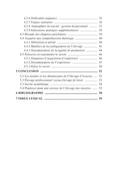 L'élevage professionnel d'insectes