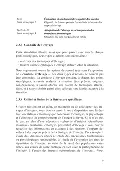 L'élevage professionnel d'insectes