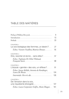 Une voix à soi - Pourquoi n'entend-on pas la voix des femmes