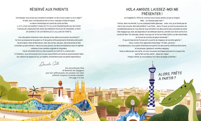 Jeunes explorateurs à la découverte de Barcelone